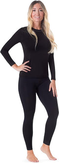 Rocky Thermal Underwear Women Long Johns Womens Thermals Top Bottom Set Fleece Lined Under Wear Clothes Base Layer Thermals