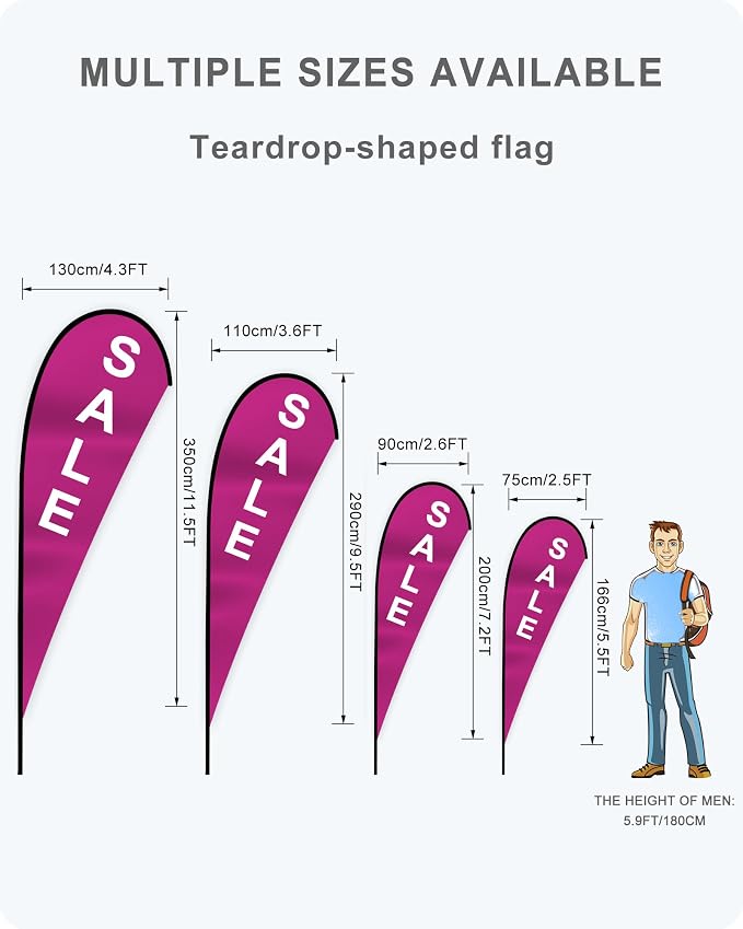 Custom Advertising Feather Flags - Image 2