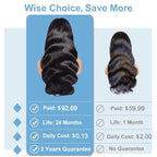 HOT STAR 13x6 Body Wave Lace Front Wigs,100% Real Human Hair [2-year life], HD Human Hair Lace Front Wigs for Black Women Glueless Wig Human Hair Pre Plucked with Baby Hair 26 Inch 200% Density