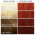 Arctic Fox Semi-Permanent Hair Dye, Vegan & Cruelty-Free, Ammonia-Free, Conditioning, Long-Lasting, Orange Hair Color for Unisex, Ginger Flare, 4 Fl Oz