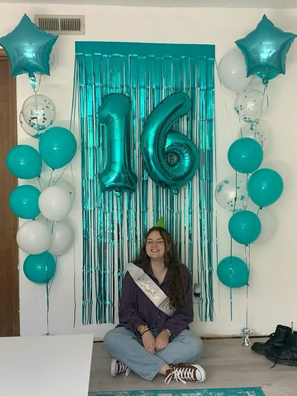 Number 7 Balloons 40 Inch for 7 17 Birthday Party Decorations, - Image 4
