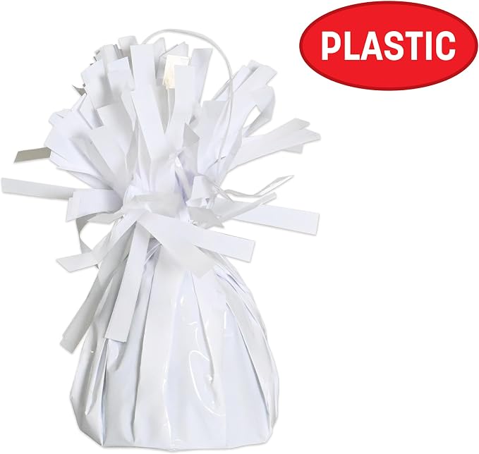Beistle Shiny Wrapped Balloon Weight – 12 Pack, Party Decoration Accessories - Image 5