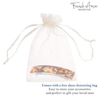 French Amie Oblong Handmade 3.5" Celluloid Automatic Hair Clip Barrette French Hair Clip for Girls Strong Hold Hair Clips for Women No Slip Durable Paris Hair Accessories, Made in France (Caramel)