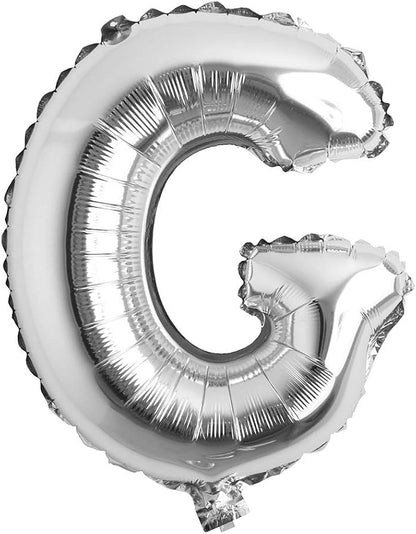 32 inch Letter Balloons Silver Alphabet Number Balloons Foil Mylar Party by REIANS