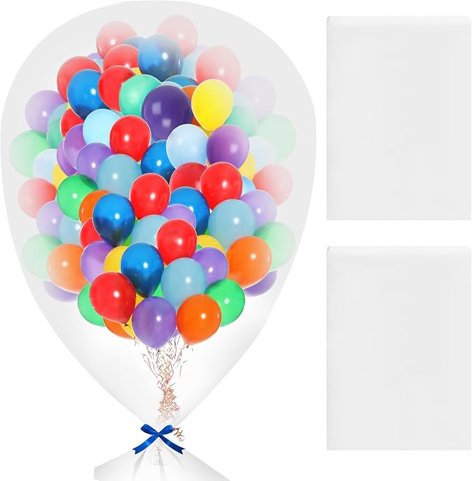 2PCS Balloon Bags for Transport, 98x 59 Inches Giant Carrying Storage Bags for by Yoblink