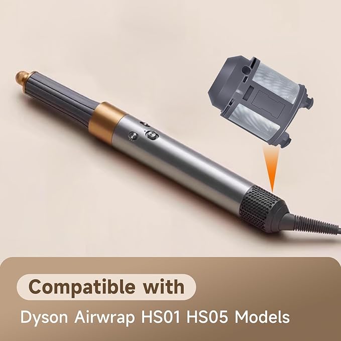 Airwrap Inner Filter Replacement Part Compatible with Dyson Hair Dryer HS01 HS05 Models