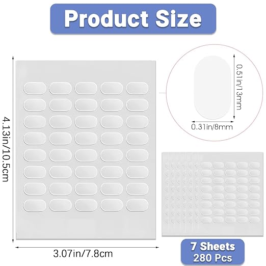 280 Pcs Double Sided Sticky Tack - Image 5