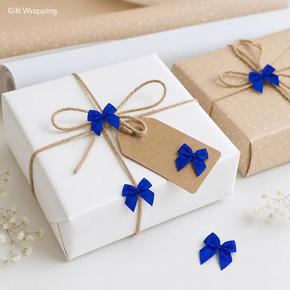 100 Pcs Mini Bows + 100 Glue Dots, - Image 6
