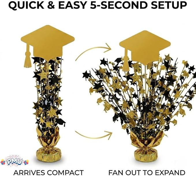 PMU 3 Pcs Graduation Centerpieces - Image 7