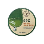 THESAEM Jeju Fresh Aloe Soothing Gel 10.1 fl. oz. - 99% Pure Aloe Vera Leaf Juice from Jeju Island - Multi-Purpose Moisturizing Gel for Face, Body & Hair - Cooling Relief for Irritation & Dry Skin