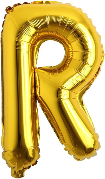 16" Alphabet Letter and Number Balloons Set Package, Aluminum Hanging Foil Film by RUIANSI
