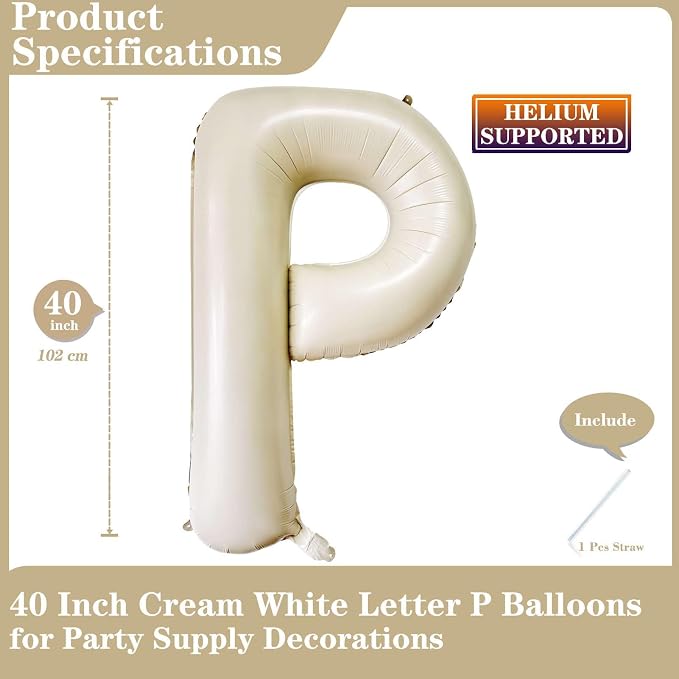 Giant Letter Balloons - Image 2