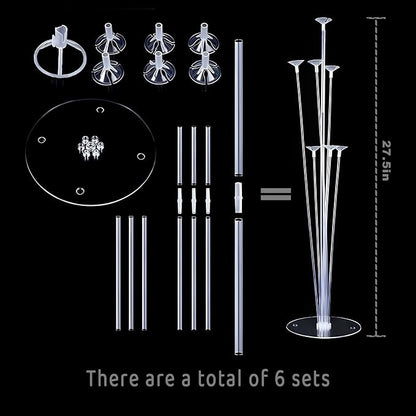 6pcs Balloon Stands Kit Table Centerpiece Table Decorations - Image 9