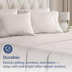 King Pillow Cases Set of 10 - Ultra Soft Hotel Quality Pillowcase Covers - Comfy. Cozy & Wrinkle Free - Shrink, Stain and Fade Resistant - Machine Washable Pillow Protectors - 10 Pcs Set - Light Grey