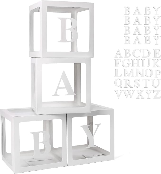 Voircoloria Baby Boxes with 42pcs Letters by Voircoloria