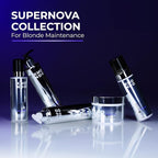 XMONDO Hair Supernova Blonde Toning Conditioner | Vegan Formula with Vegetable Proteins, Jojoba Oil, and Violet Pigments to Replenish, Restore, and Reduce Yellow Tones in Blonde Hair, 8 Fl Oz 1-Pack