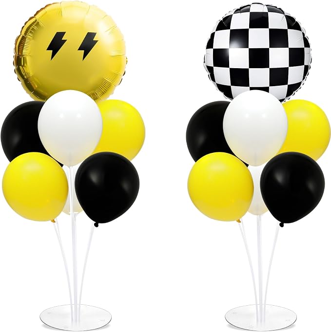 Smile Face Balloons Stand Kit 2 Sets by Naozinebi