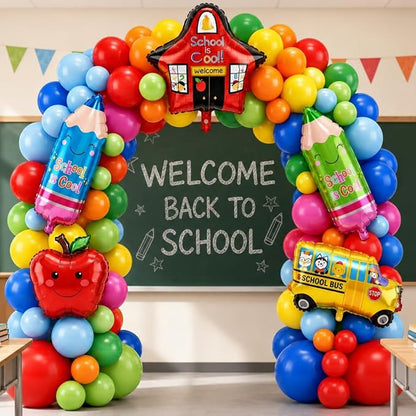Back to School Balloon Arch Kit, 133 Balloons by Unknown