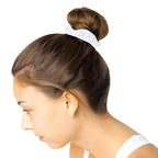 SUSULU Pack of 16pcs Soft Hair Scrunchies Single Jersey Solid Color Ponytail Holders Elastic Hair Ties for Women Accessories