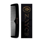 Buffalo Horn Comb - Anti-Static Detangling Styling Comb for All Hair Types (Classic Fine Tooth, Men, Women, Kids)