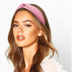 DRESHOW 8 Pack Headbands for Women Criss Cross Vintage Head Wrap Boho Headband Twisted Elastic Hair Accessories