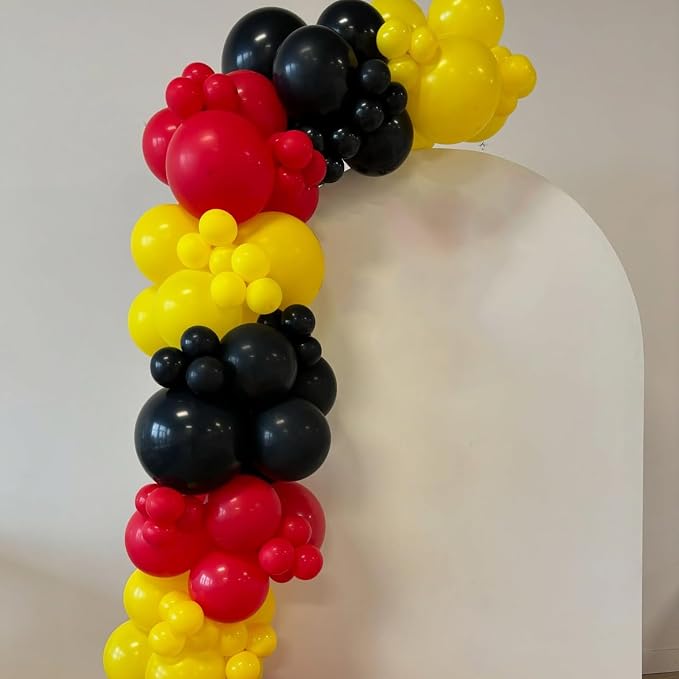 Red Yellow Black Balloons - Image 4