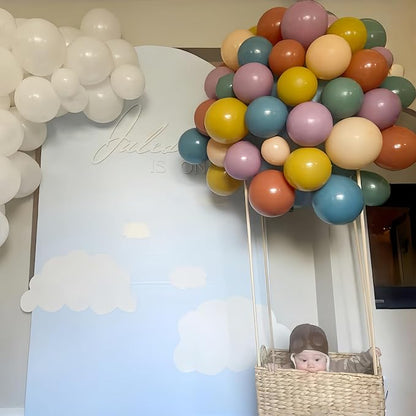 Muted Rainbow Balloons Assorted Colors - Image 8