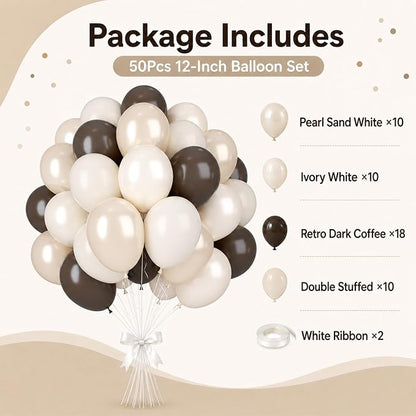 Neutral Brown Balloons - Image 2