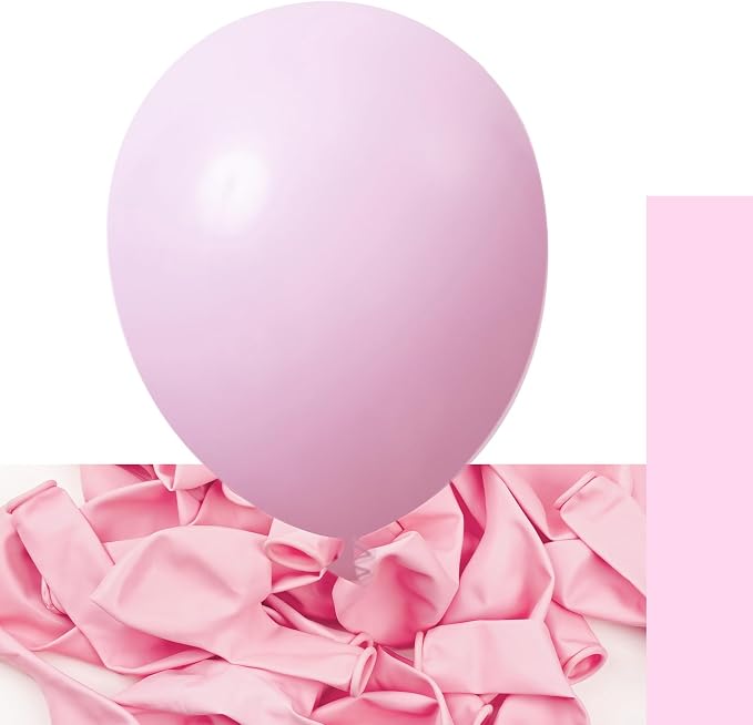 PartyWoo Baby Pink Balloons 4pcs Pastel Pale Light Pink Color | 36 Inch Balloons - Image 2