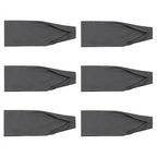 DRESHOW Yoga Sports Headbands for Women Elastic Non-Slip Headbands Workout Running Hair Bands 6 Pack