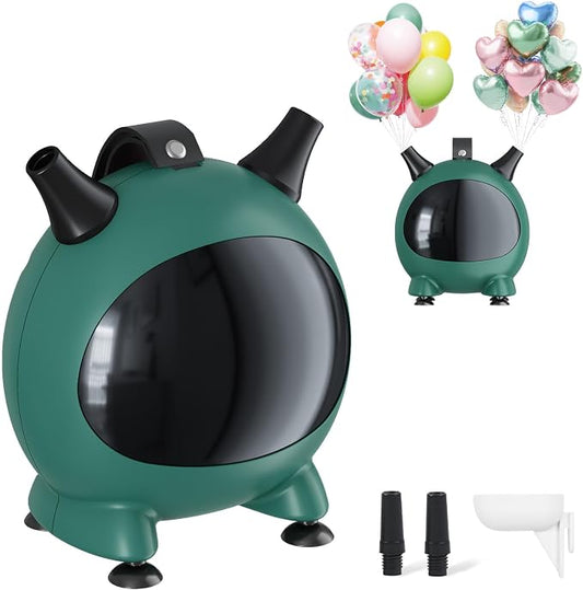 Balloon Pump Electric, Portable Balloons Inflator Air Pump by Togvu