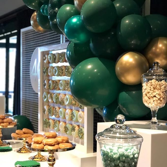 Lukiituke Green and Gold Balloon Arch Kit, St.Patrick's Day, Graduation - Image 9