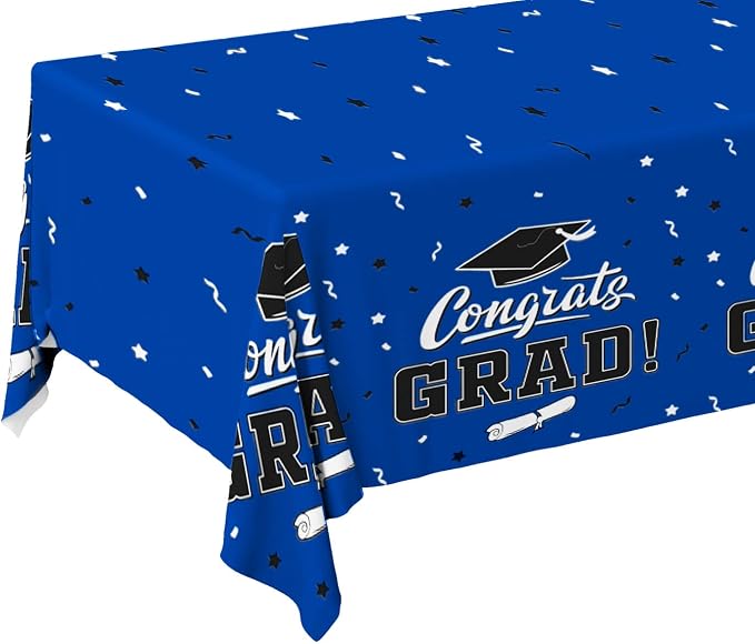 Graduation Decorations 2026, Gongrats Grad Tablecover - Image 6