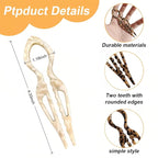 Prestige Hair Pins,French U-Shaped Hair Pin 3Pack Elegant Women Hair Accessories Suitable for Thick or Thin Hair (Dark brown, Light yellow, Dark gray)