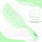 Valentine's Day Gifts for Her Hair Brush for Women Girlfriend Wife Detangling Brush for Curly Thick Wet Dry Hair Easily No Pulling