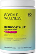 Sparkle Wellness VERISOL Bioactive Hydrolyzed Collagen Peptides | Collagen Powder with Vitamin C & Hyaluronic Acid for Hair, Skin, and Nail Health | Skin Boost Plus (Mixed Berry) [50-Serves]