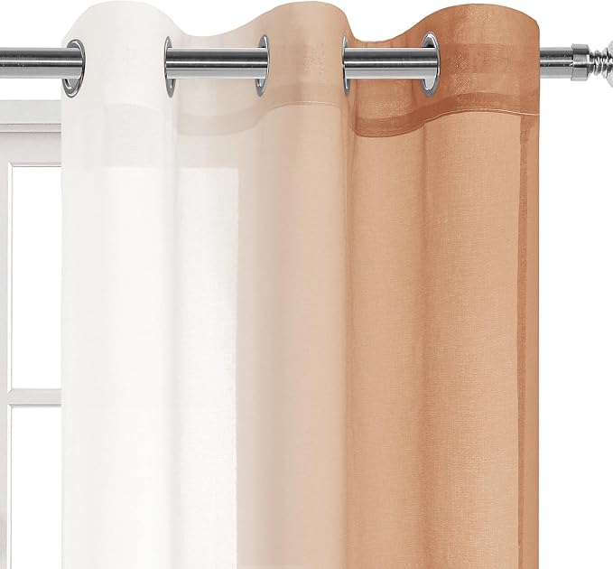DWCN Ombre Sheer Curtains - Image 7