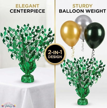 PMU 3 Pcs Green Graduation Balloon Weights, Graduation Centerpieces - Image 4
