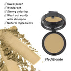 SOVONCARE Hairline Powder - Root Touch Up & Gray Hair Concealer for Men and Women, Instantly Covers Thinning Hair and Bald Spots, Natural-Looking Coverage Medium Blonde 0.35 oz