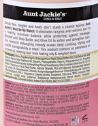 Aunt Jackie's Curls and Coils Knot On My Watch Instant Hair Detangling Therapy for Natural Curls, Coils and Waves, Enriched with shea Butter, 16 oz