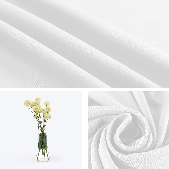 10X12ft White Backdrop for Photography, Polyester Background for Photography - Image 6