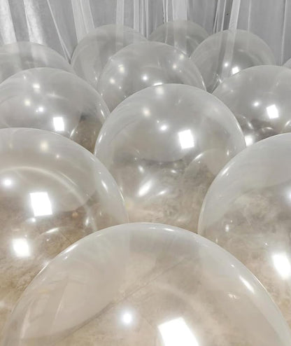 90 Pack Clear Balloons 18 Inch Clear Balloon - Image 4