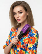 DSHOW Hair Crimper for Women with 4 Interchangeable Plates, Crimper Hair Iron Volumizing Flufft Hairstyle Crimping Iron for Hair with 5 Heat Settings & 60 Min Auto Off