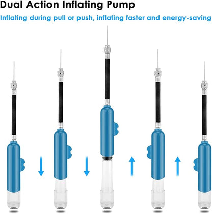 BROTOU Ball Pump, Dual Action Inflate Air Pump - Image 5