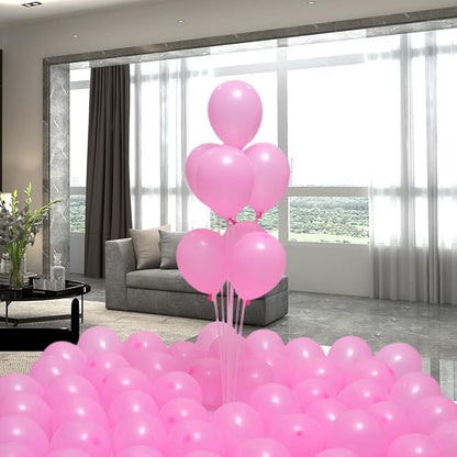 400 Pack 5 Inch Hot Pink Latex Balloons Helium Balloons Party Balloons - Image 5