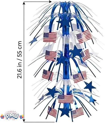 PMU 3 Pcs 21 Inch Patriotic Centerpieces - Image 9