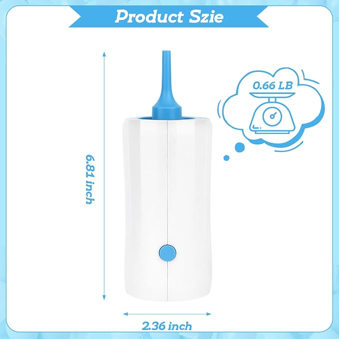Ball Pump Balloon Pumps Electric, Balloon Pump Portable Long Animal Balloon Pump - Image 2