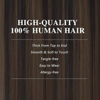 Balayage Clip in Hair Extensions Real Human Hair Straight Remy Human Hair Clip ins for Women, Natural Soft Human Hair, 8Pcs 120g, 16inch #1B/6/1B Balayage Natural Black to Chestnut Brown