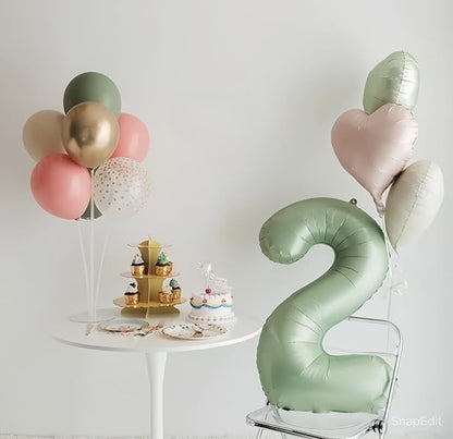 Oliver Green Number 0 Balloon 40 Inch - Image 7