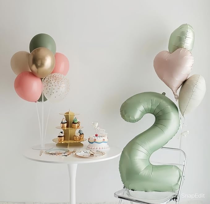 Oliver Green Number 9 Balloon 40 Inch - Image 2